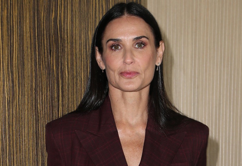 The famous American actress Demi Moore celebrated her 60th birthday. A ...