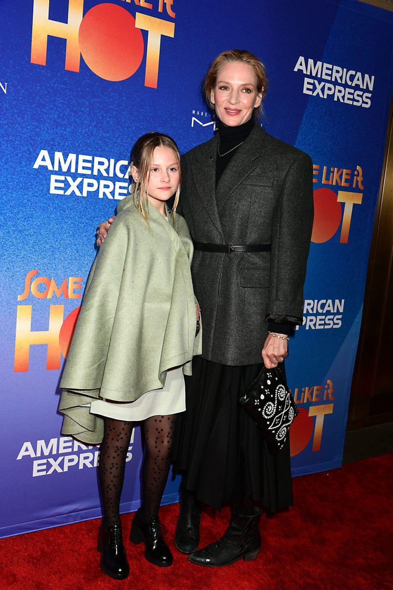 What does Hollywood star Uma Thurman’s youngest daughter, 10, look like?