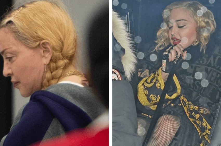  “Une mamie ordinaire” : Les photos de Madonna, 62 ans, prises par des paparazzis ont révélé sa véritable apparence
