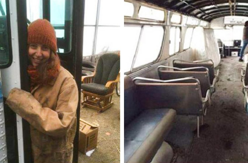  Une femme a transformé un bus de 1966 en une maison roulante confortable et accueillante