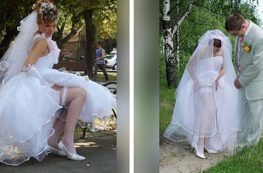  “Elles n’ont laissé aucune intrigue.” des photos de mariées montrant ce qui attend les mariés