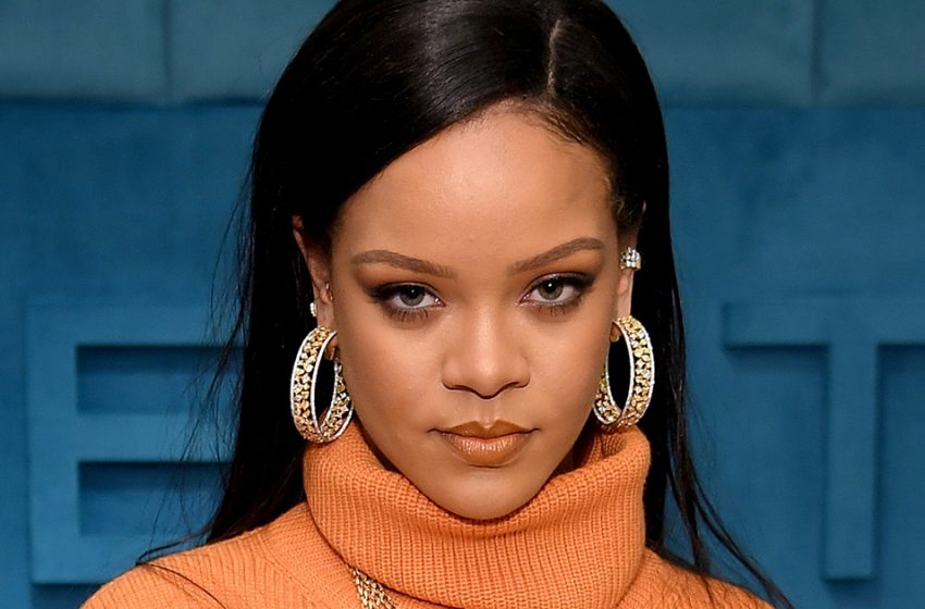  “Tu es devenue encore plus belle”: Rihanna enceinte en lingerie et talons hauts a organisé une séance photo au bureau