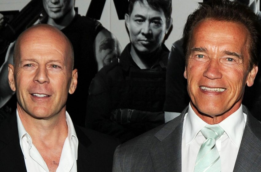  “Les héros d’action ne prennent pas leur retraite” : Arnold Schwarzenegger soutient Bruce Willis, gravement malade