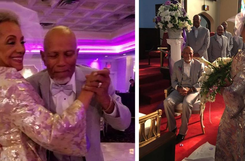  Une mariée de 86 ans adorée par les utilisateurs : sa robe de mariée a captivé Internet