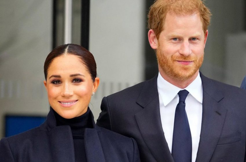  Markle a dévoilé ses jambes fines comme des allumettes dans un short froissé lors d’une promenade avec le prince Harry