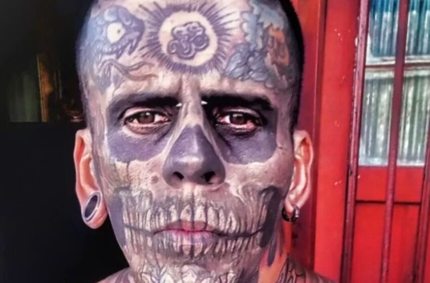  Brasilian eniten tatuoitu mies paljastaa huikean muutoksen – 95 % musteistaan poistettu! Katso kuvat!