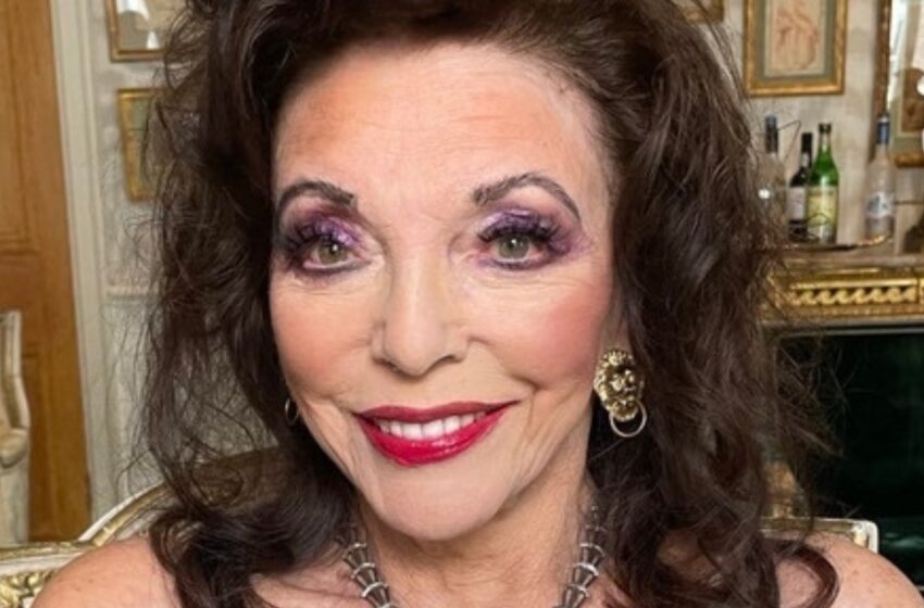  92-Year-Old ‘Dynasty’ Legend Joan Collins Stuns Fans in a Swimsuit—See Her Photos