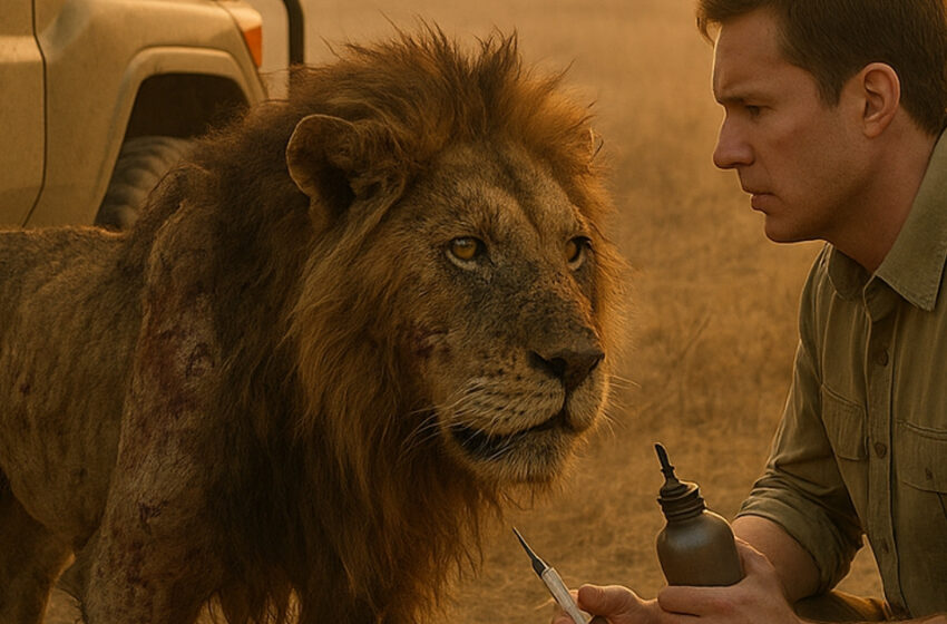 Miljoonat loiset söivät leijonaa elävältä, tuottaen sille uskomatonta kipua. Se, mitä ranger teki, sai jopa kaikkein kylmäsydämisimmätkin kyyneliin.