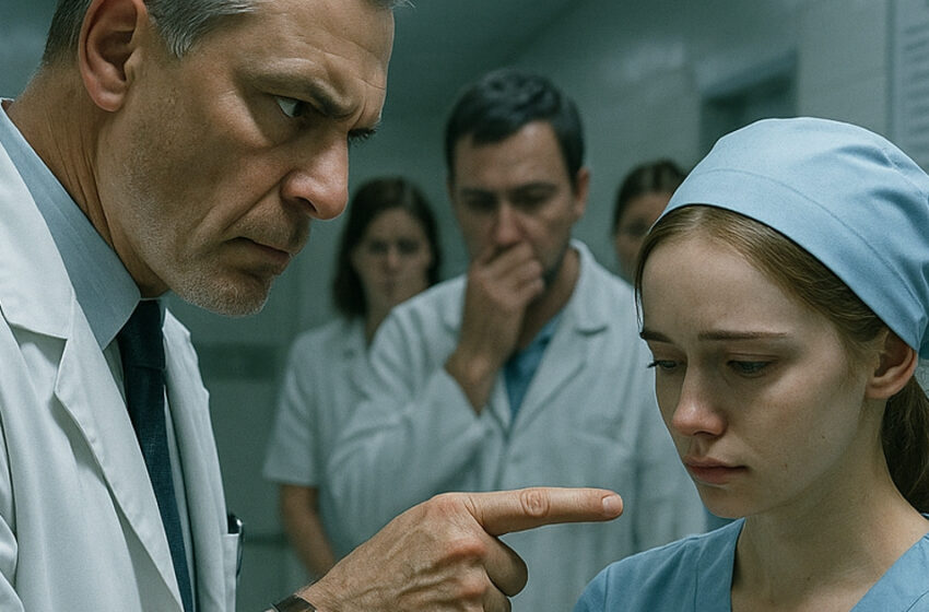 Päällikkölääkäri nöyryytti orpona kasvaneen sairaanhoitajan kaikkien nähden. Hän pysähtyi paikoilleen, kun sai tietää, kuka hän oikeasti oli…