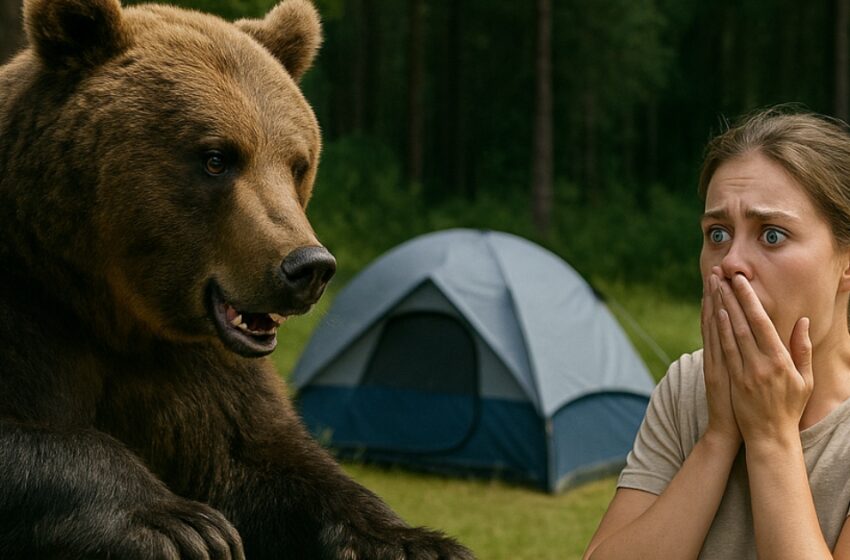  Naaraskarhu seisoi roskiksen vieressä, jyskyttäen painavilla tassuillaan kantta; avasin roskiksen ja jäin kauhusta jäykkänä.