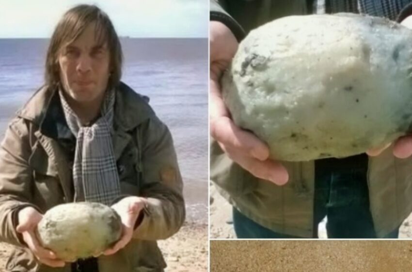 Pariskunta löysi ”tavallisen kiven”, joka osoittautui uskomattoman arvokkaaksi aarteeksi! – Lue kaikki yksityiskohdat!