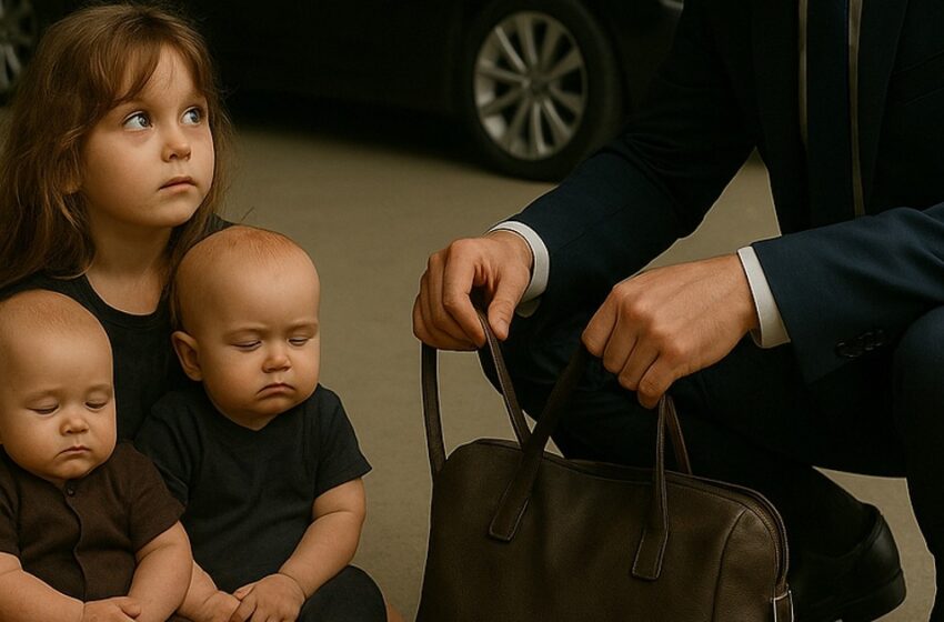  Miljonääri näki nukkuvan tytön kahden lapsen kanssa suoraan sillan alla, ja hänen sydämensä teki stopin. Lähestyessään hän huudahti: