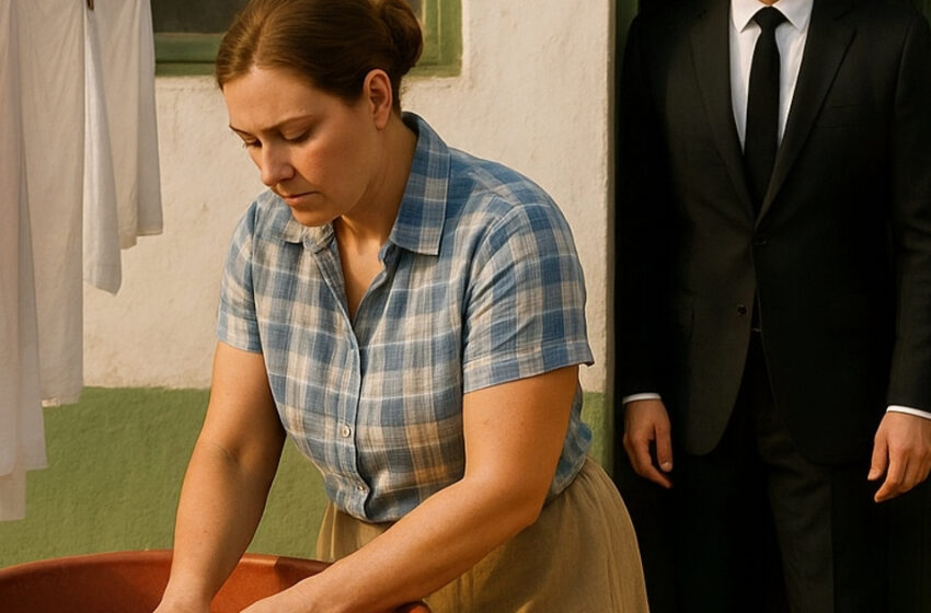  Suomenkielinen käännös Joka kerta työmatkalta palatessaan mies näki vaimonsa pesevän lakanoita epätoivoisesti. Hän piilotti kameran – ja sai tietää totuuden, joka mursi hänen sydämensä.